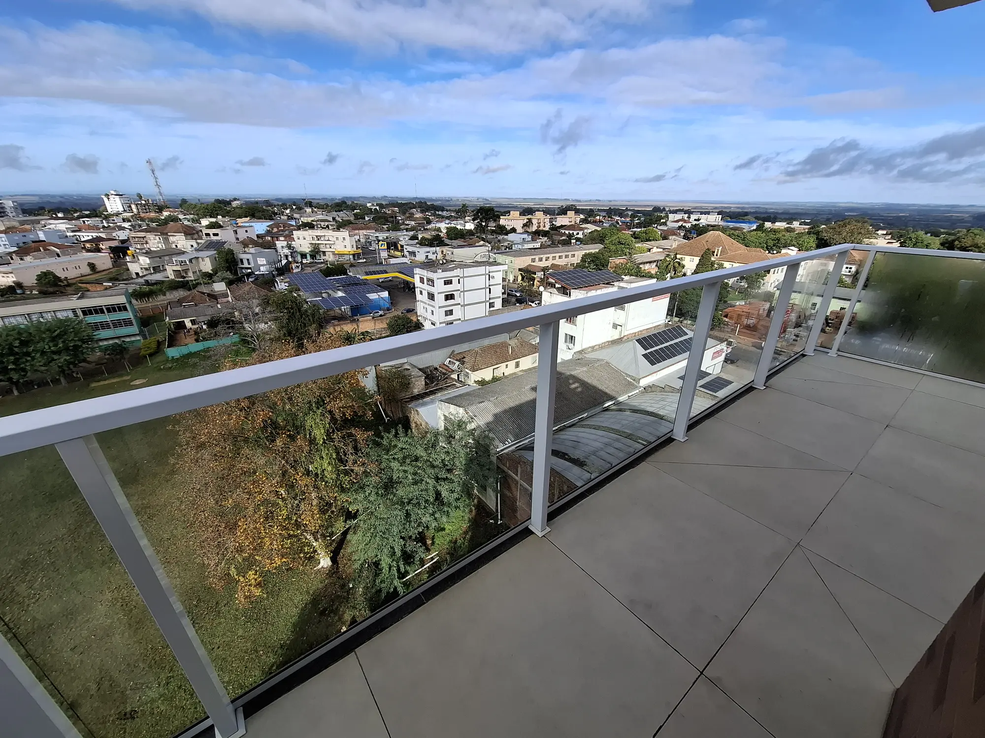 Ambiente da cobertura disponível no Residencial Malbec